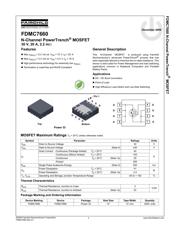 FDMC7660 datasheet.datasheet_page 1