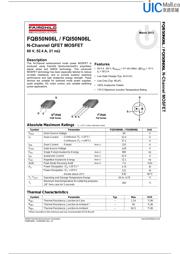 FQB50N06L datasheet.datasheet_page 1