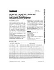 MM74HC4052SJX datasheet.datasheet_page 1