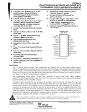 CDC5801ADBQR datasheet.datasheet_page 1