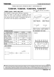 TC4001BFN 数据规格书 1