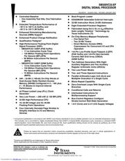 SM320VC33PGEA120EP datasheet.datasheet_page 1