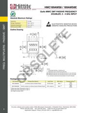 HMC412AMS8G 数据规格书 3