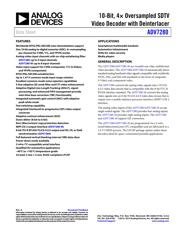 ADV7280WBCPZ datasheet.datasheet_page 1