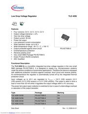 TLE4295 数据规格书 1