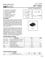 IRF7303TR datasheet.datasheet_page 1