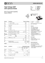 IXDN55N120D1 数据规格书 1