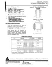 SN74LV27ADBR 数据规格书 1