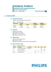 PUMD15 datasheet.datasheet_page 1