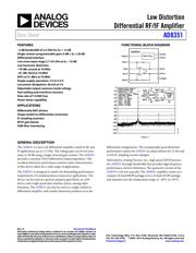 AD8351SCPZ-EP-R7 datasheet.datasheet_page 1