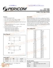 PI5C162861 数据规格书 1