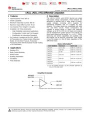 LM311P Datenblatt PDF
