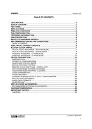 WM8805GEDSV datasheet.datasheet_page 2