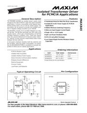 MAX845EUA+ Datenblatt PDF