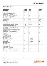 SFH 4500 数据规格书 3