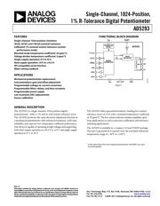 AD5293BRUZ-50 数据规格书 1