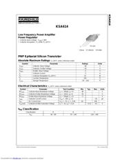 KSA614 datasheet.datasheet_page 1