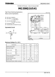 MG200Q1US41 数据规格书 1