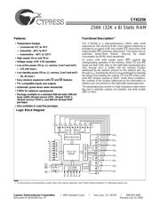 CY62256LL-55ZXI datasheet.datasheet_page 1