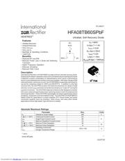 VS-HFA08TB60SPBF 数据规格书 1