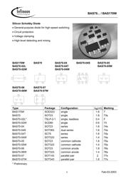 BAS70 datasheet.datasheet_page 1