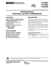 TLV3491AIDRG4 datasheet.datasheet_page 1