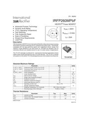 IRFP260MPBF Datenblatt PDF