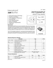 IRFP260M 数据规格书 1