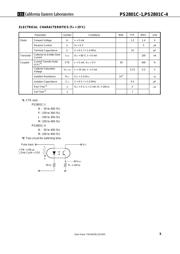 PS2801C-1-V-F3-A 数据规格书 5