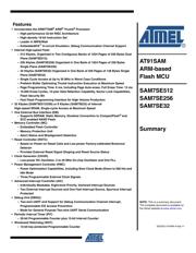 AT91SAM7SE512B-AUR datasheet.datasheet_page 1