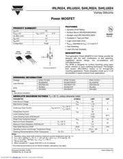 IRLU024PBF 数据规格书 1