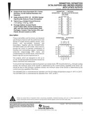 SN74ABT2241DBR 数据规格书 1
