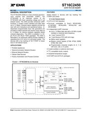 ST16C2450IQ48-F 数据规格书 1