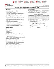 SN74AHC1G08DBVRE4 datasheet.datasheet_page 1