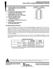 CD74ACT139M96E4 datasheet.datasheet_page 1