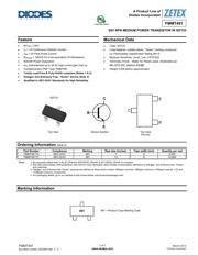 FMMT491 Datenblatt PDF