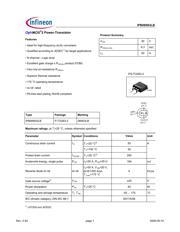 IPB06N03LB G 数据规格书 1