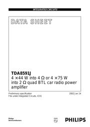 TDA8591 datasheet.datasheet_page 1