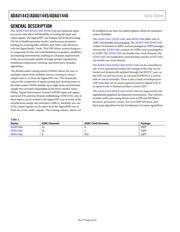 ADAU1446YSTZ-3A datasheet.datasheet_page 4