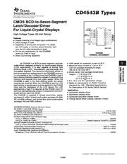 CD4543BE 数据规格书 1