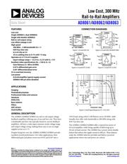 AD8061ARZ Datenblatt PDF