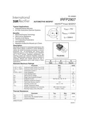 IRFP2907 数据规格书 1