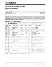 25LC080AT-I/SN datasheet.datasheet_page 2
