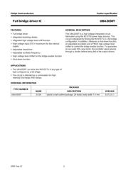 UBA2030T/N1/N,118 datasheet.datasheet_page 2