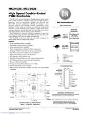 MC33025DWR2G Datenblatt PDF