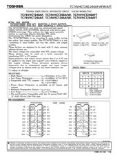 TC74VHCT244AFW 数据规格书 1