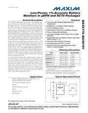 MAX6776XKA+ datasheet.datasheet_page 1