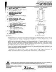 CY74FCT157ATQC datasheet.datasheet_page 1