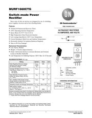 MURF1660CTG datasheet.datasheet_page 1