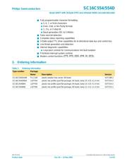SC16C554 数据规格书 2